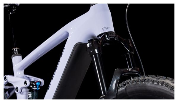 VTT Électrique Tout-Suspendu Cube Stereo Hybrid One44 EXC 800 Shimano Deore XT 12V 800 Wh 29'' Violet Rose Cyclamen 2025