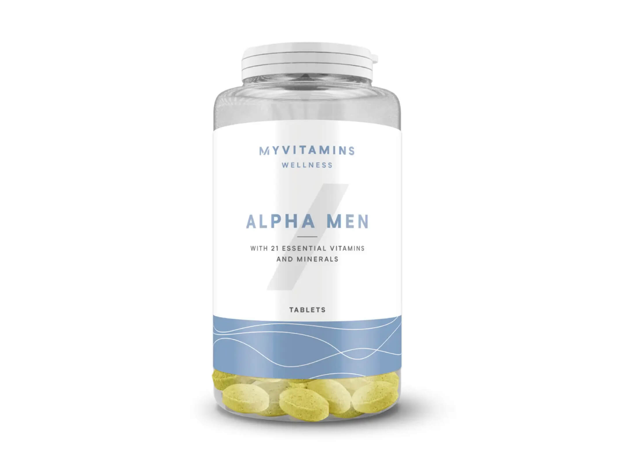 SUPLEMENTO ALPHA MEN MYPROTEIN MULTIVITAMÍNICO 120 COMP