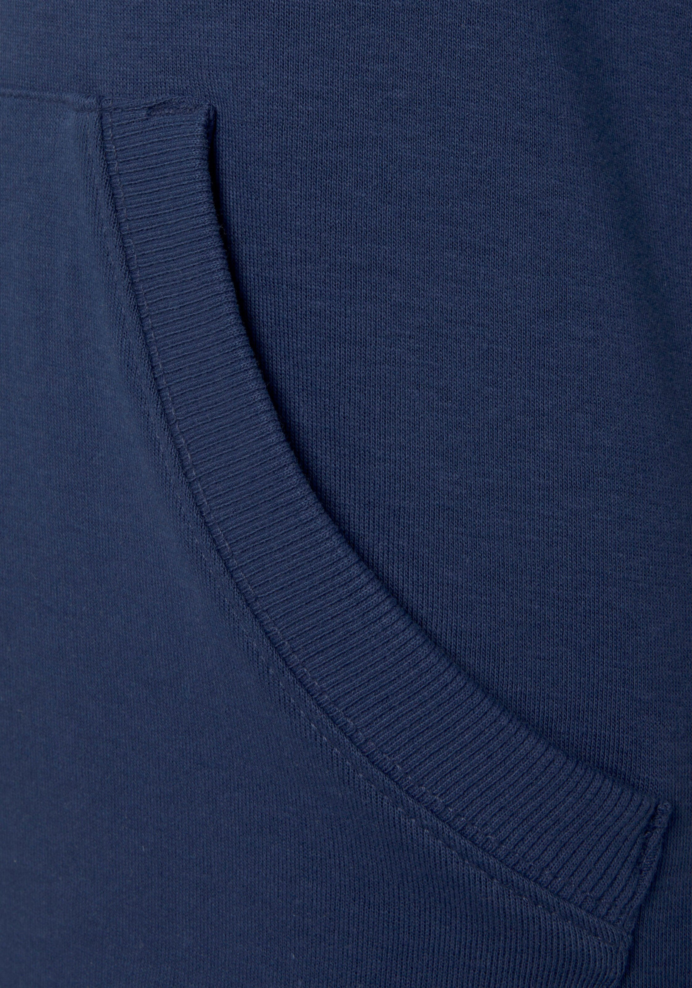 Kapuzensweatshirt in navy
