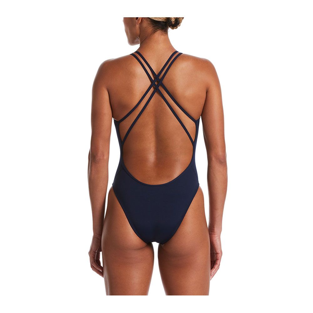 Nike Swim SPIDERBACK - Maillot de bain Femme midnight navy