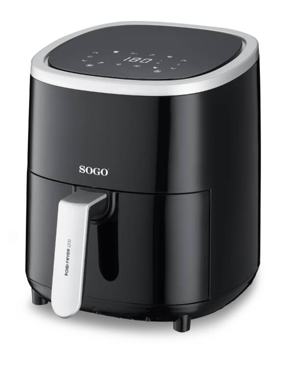 SOGO Heißluftfritteuse 3,5L Schwarz FRE-SS-10865
