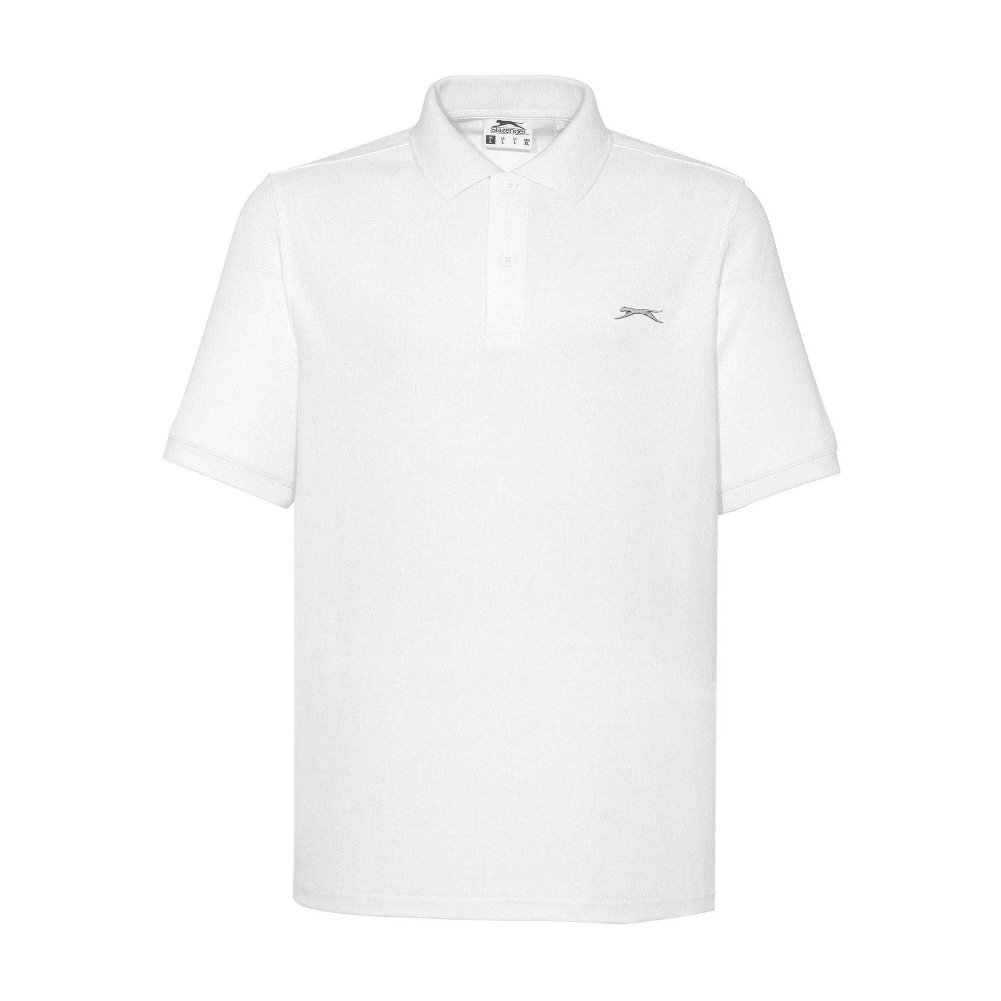 Slazenger Plain Polo Shirt Mens