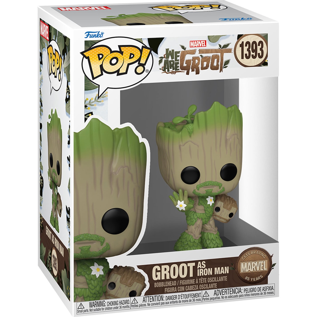 Funko Pop! Vinyl Groot actionfigur (as Iron Man)