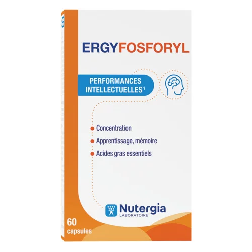 Vitalité - ERGYFOSFORYL - Performances intellectuelles - 60 Capsules