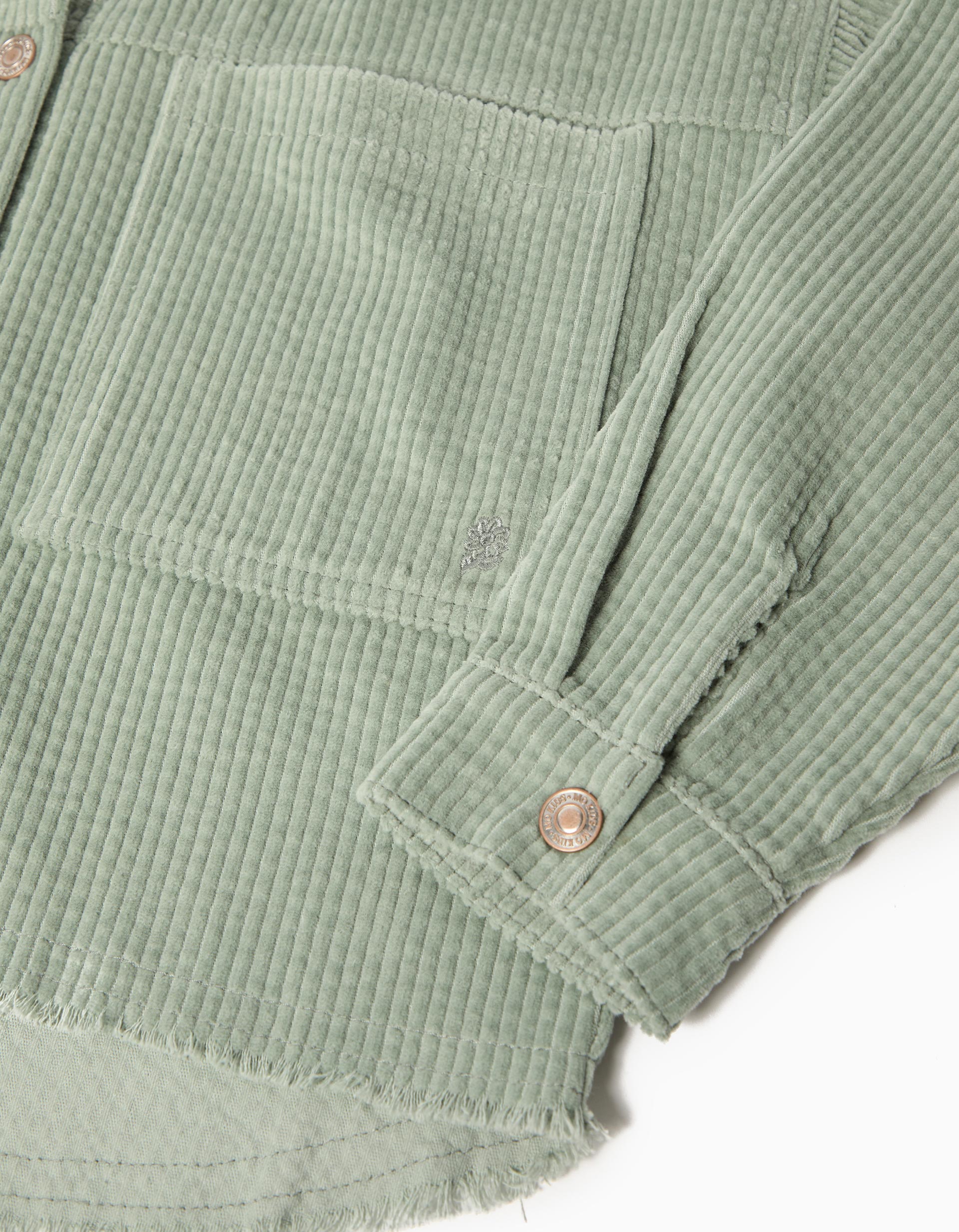 Sobrecamisa, Menina, Verde