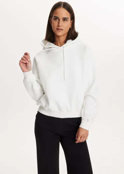 Oversized hoodie off-white (WIT.O)
