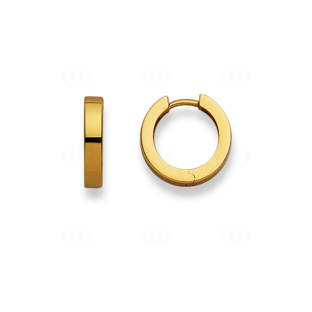 Kreolen 750/18 K Gelbgold Ø 15mm
