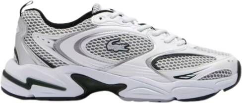Lacoste Storm 2k Schoenen Wit Maat: 46 Mesh Synthetisch Foot Locker