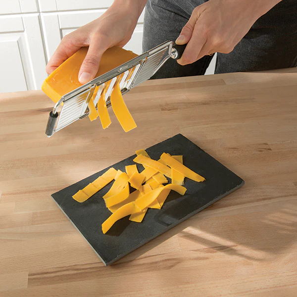 Mandoline multifonctions 3 lames interchangeables inox Mathon