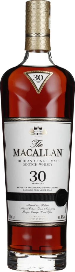 THE MACALLAN 30 YEARS SHERRY OAK 70CL