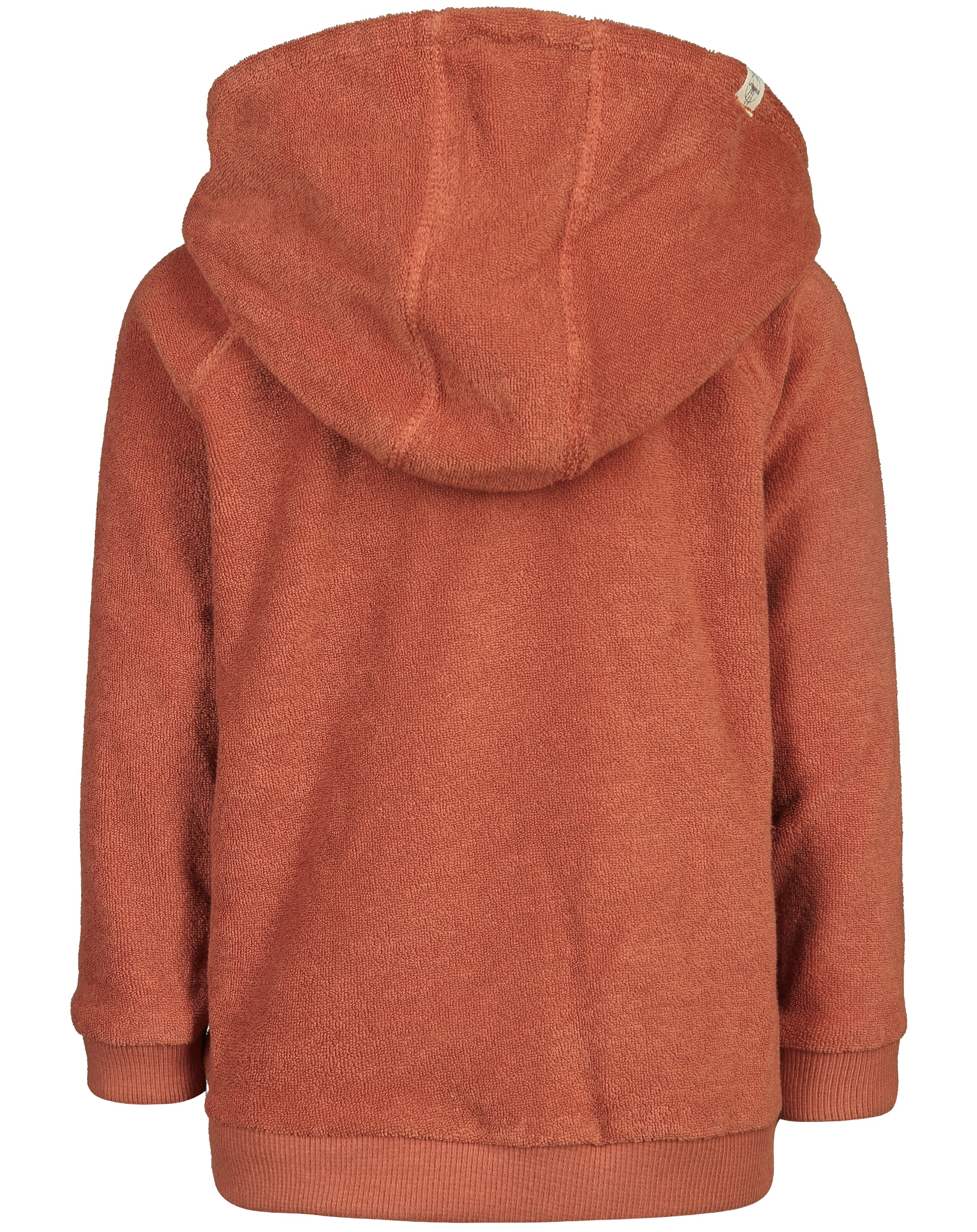 Frottee Kapuzenjacke TERRY in rust