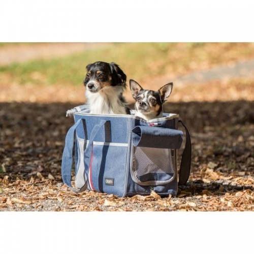 Bolsa de viagem Tommy para cães, azul