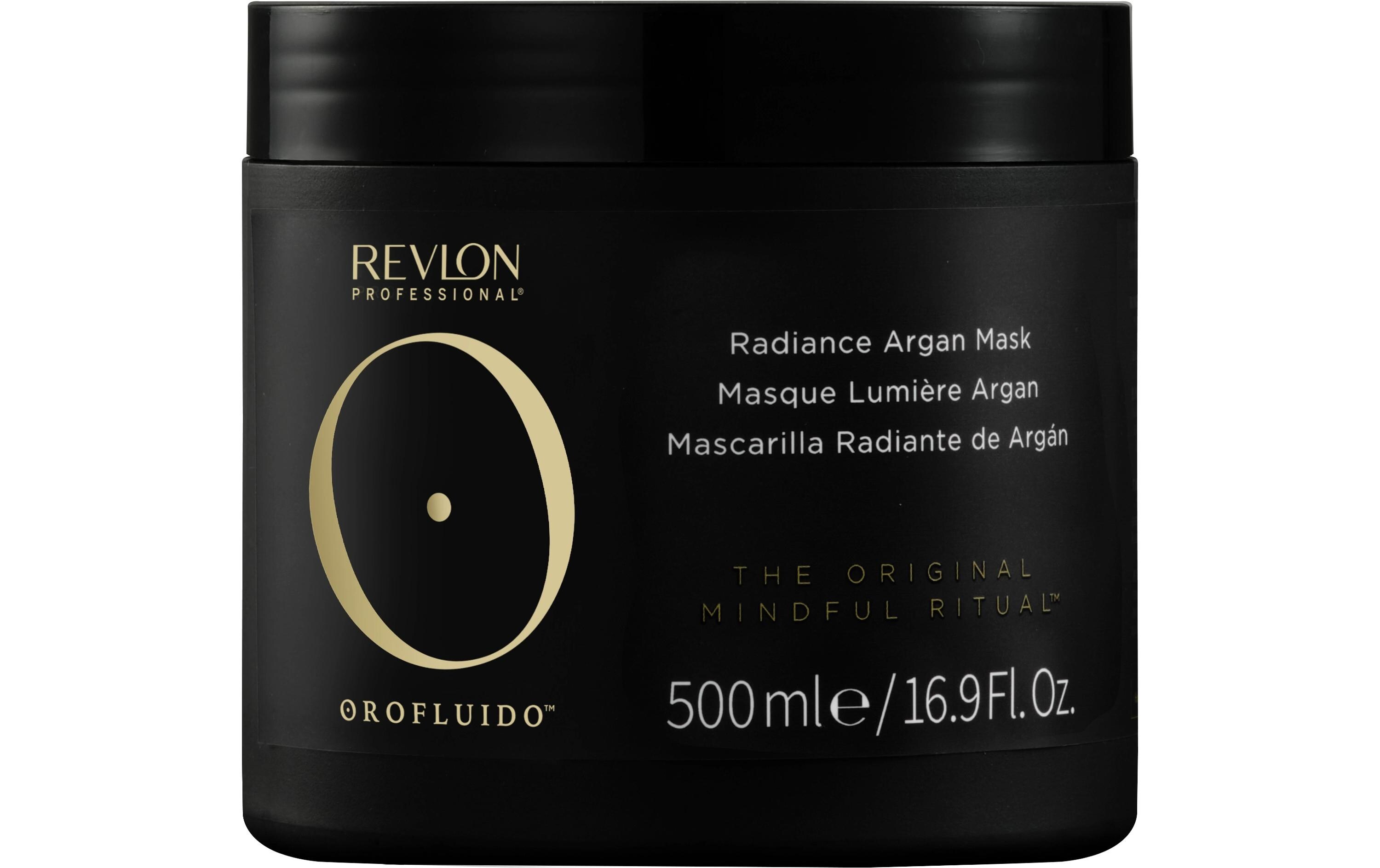 Haarmaske Orofluido Radiance Argan 500 mlMaske spendet Feuchtigkeit, reduziert Haarbruch, glättet das Haar und verhilft ihm zu neuer Schönheit