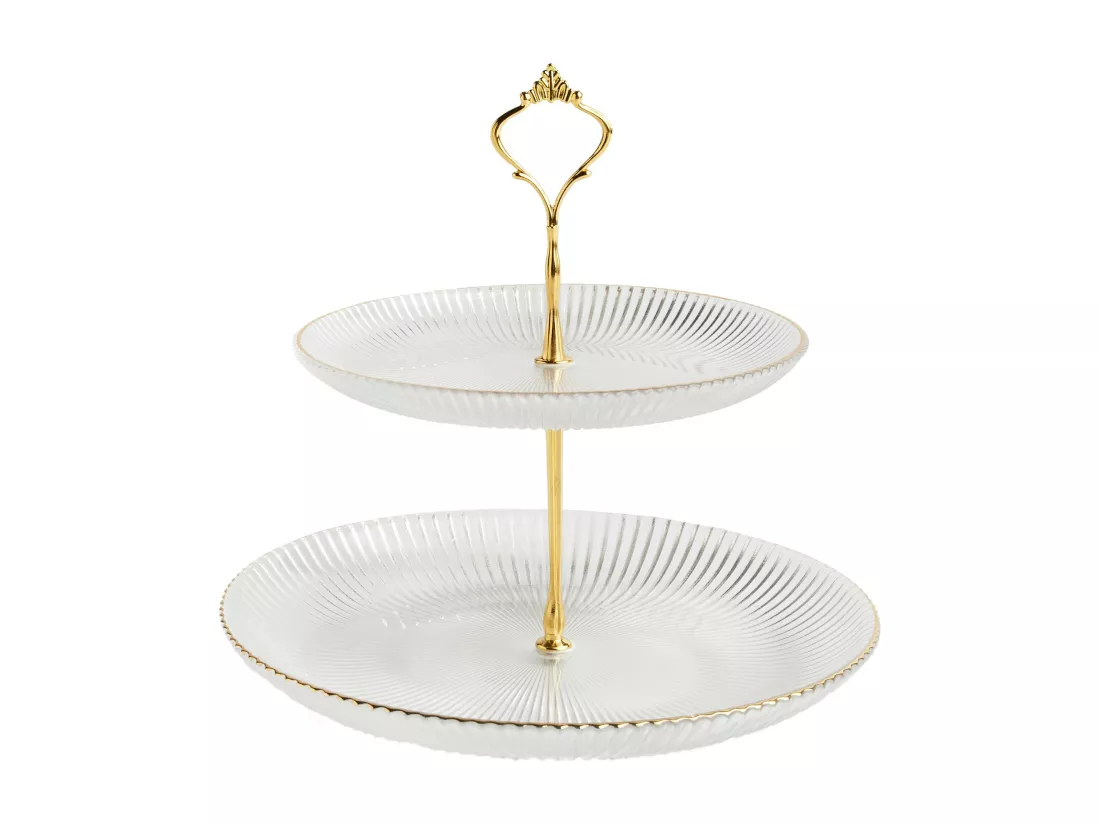 Étagère À Gâteaux Riminis Or Moyen 24 x 27