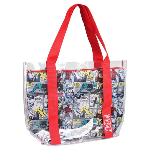 Bolso De Playa Marvel 64552 Transparente