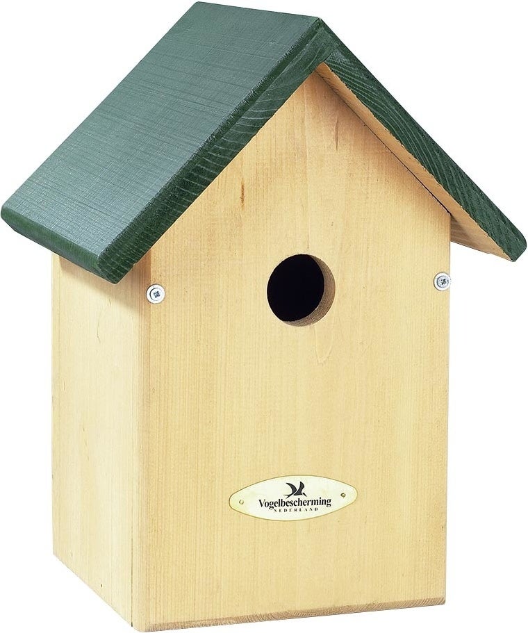 Vogelbescherming Nederland nestkast groen Oklahoma 21,8 x 16 x 28,8 cm