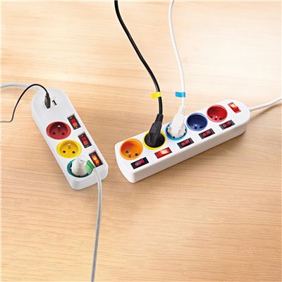 Multiprise interrupteurs individuels