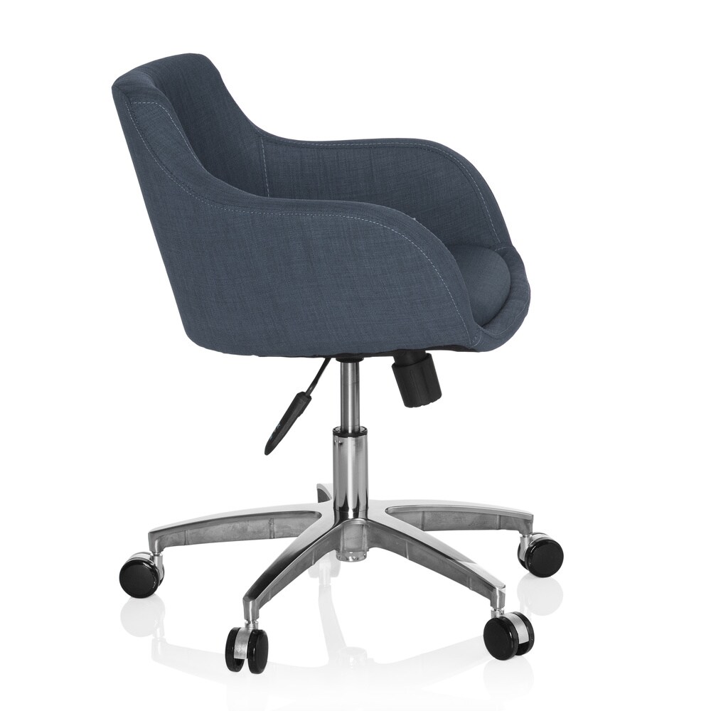Home Office Bürostuhl SOLAO 100 Stoff mit Armlehnen hjh OFFICE