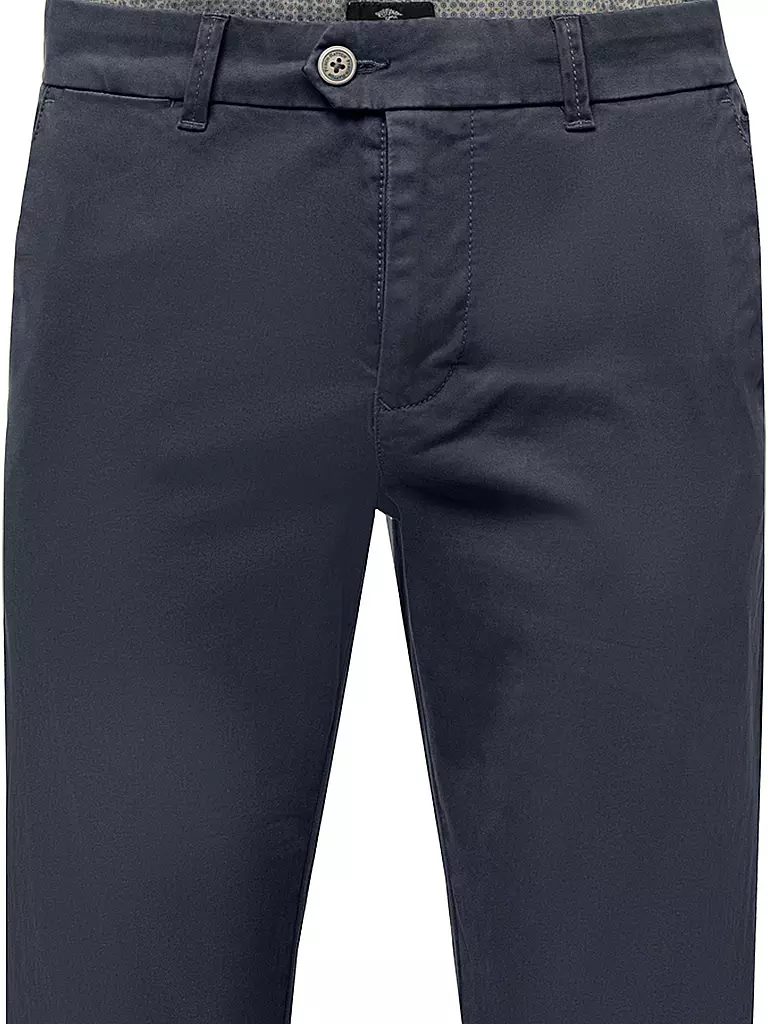 FYNCH HATTON Chino Modern Fit  dunkelblau
