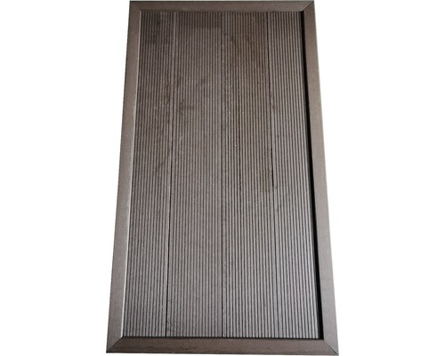 Bodemplaat gazonbeschermingsmat voor tuindouches ter bescherming van het gazon 101 x 63 x 5,5 cm