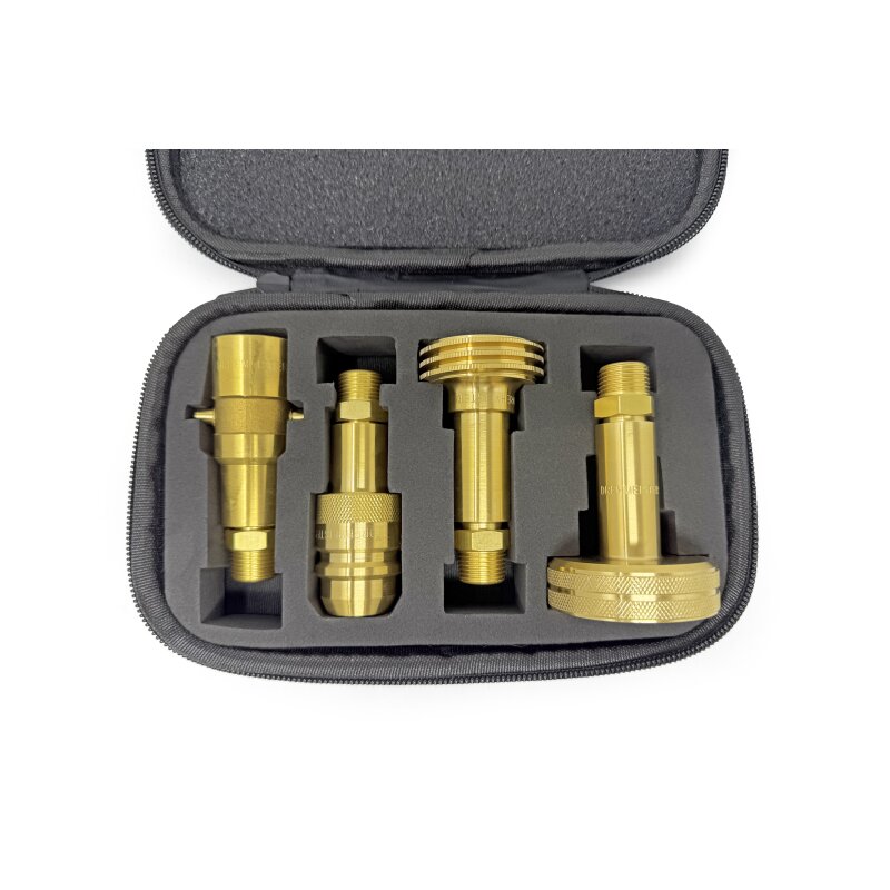 DREHMEISTER LPG Adapter Set inkl. Etui - 3/8