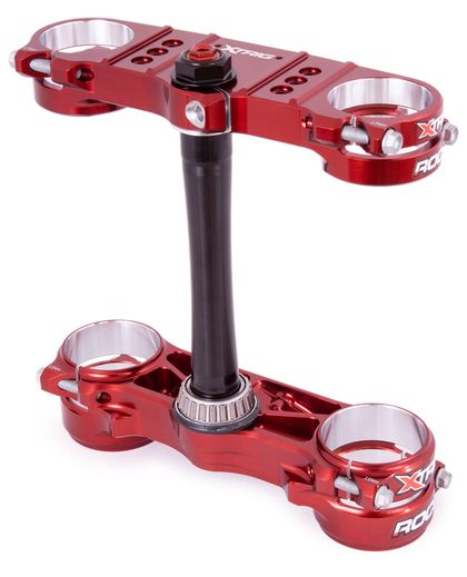 Tés de fourche Xtrig ROCS Pro Offset 20-22 mm - brun