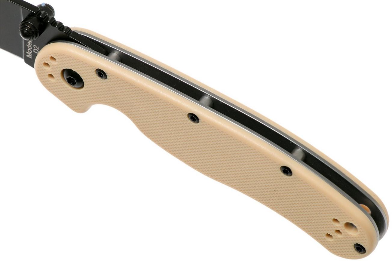 Ontario RAT-2 D2 desert tan, plain edge black, 8830DT
