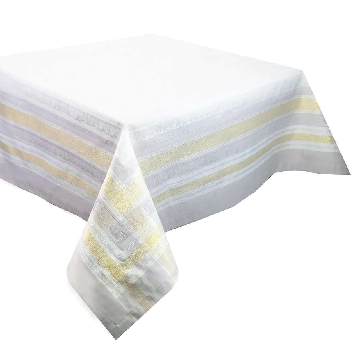 Nappe antitache déperlant coton & autres fibres blanc 172X252 Garnier