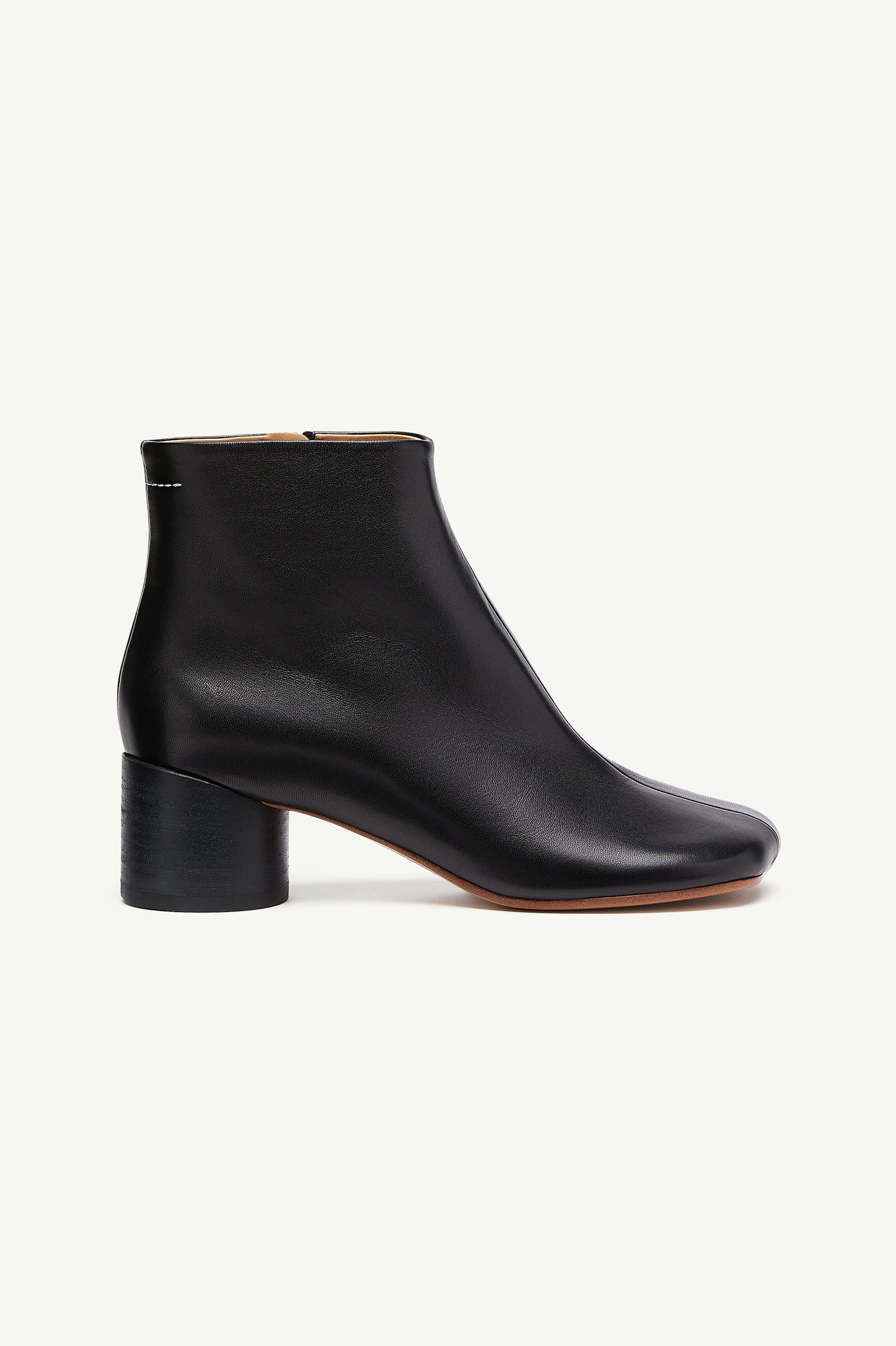 Bottines zippées noires