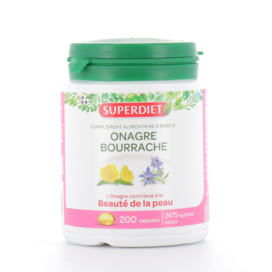 Super Diet Onagre Bourrache Beauté de la Peau