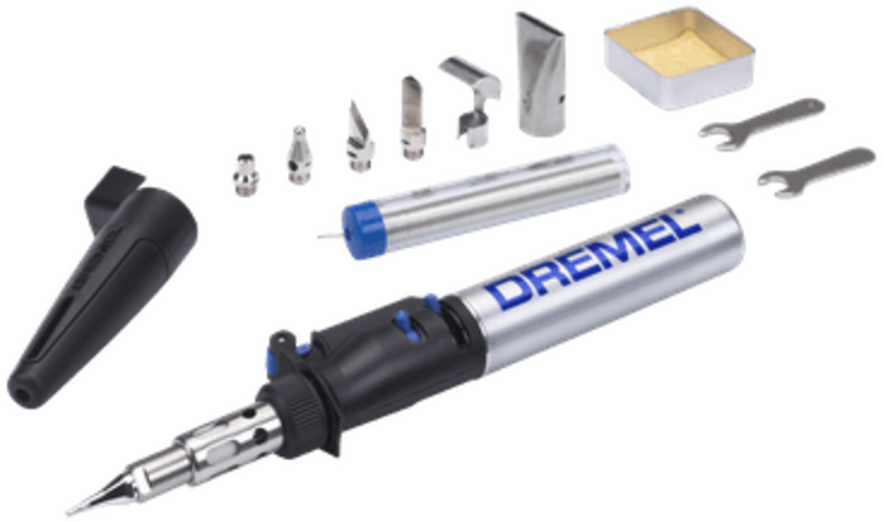 Dremel  Dremel Versatip Lötkolben, 2000-7    Kabelloser, mit Butangas betriebener Lötkolben
