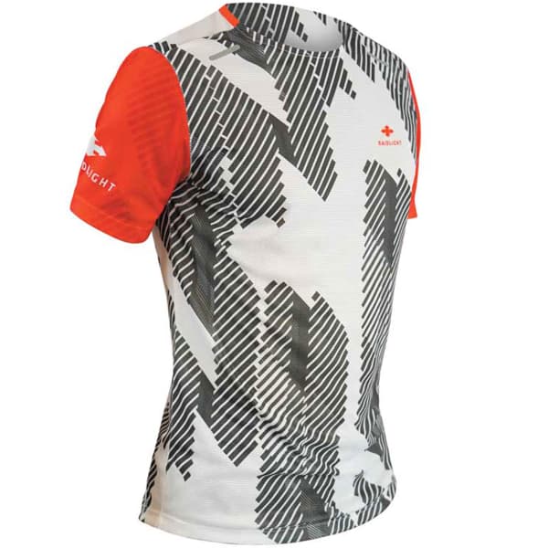 T-shirt trail RAIDLIGHT MC DYNAMIC SS TOP WHITE/NEO RED