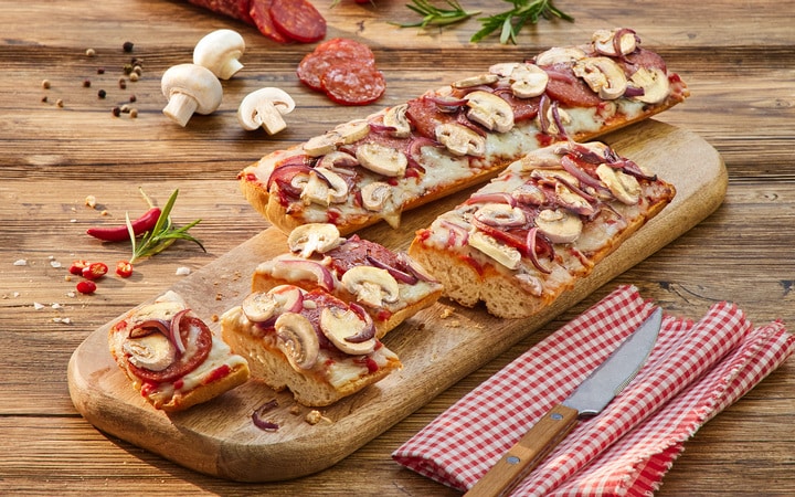 Baguette al salame e funghi (20284) | online bestellen!