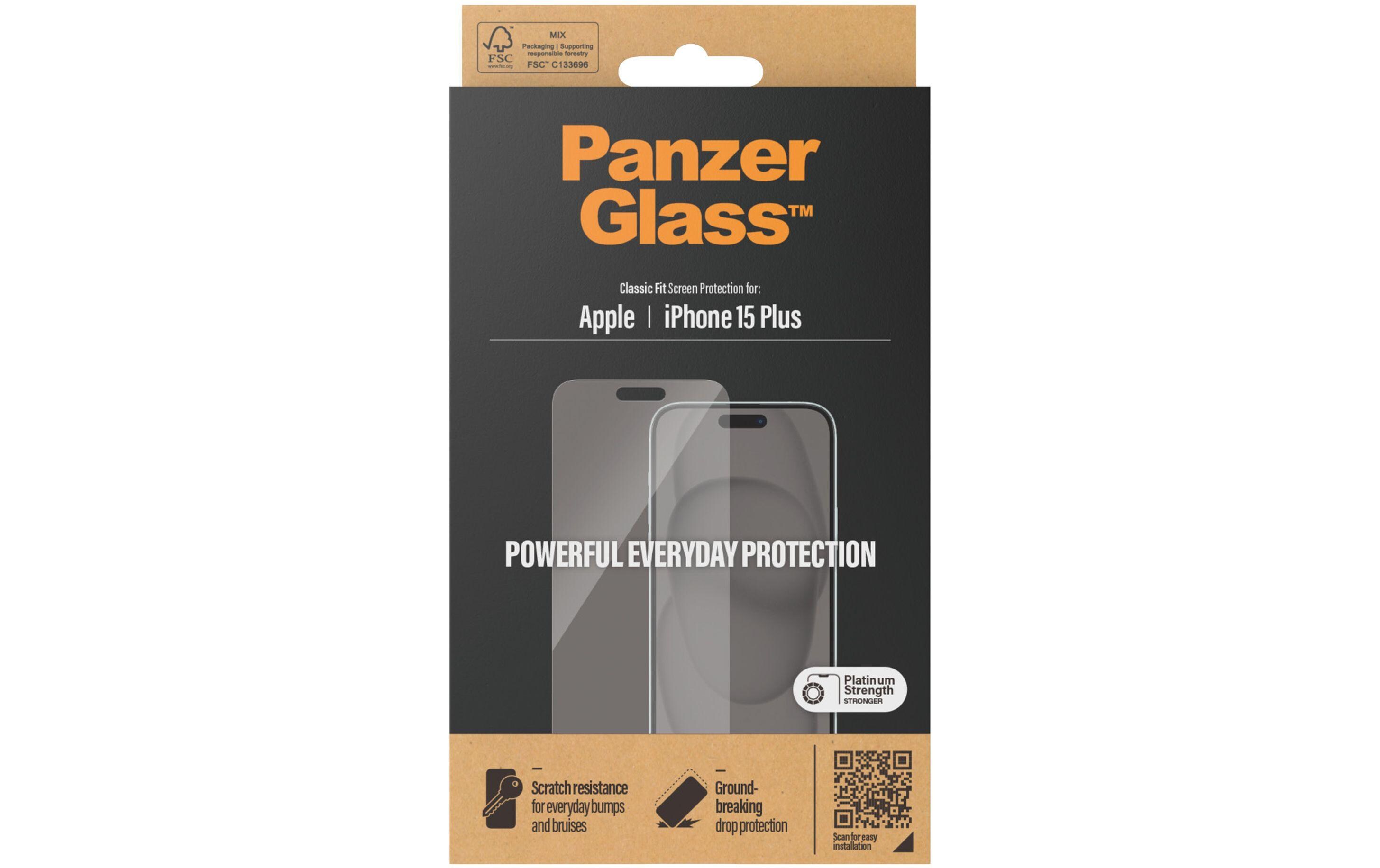 Displayschutz Classic Fit iPhone 15 PlusDisplay-Schutzfolie für das Apple iPhone 15 Plus