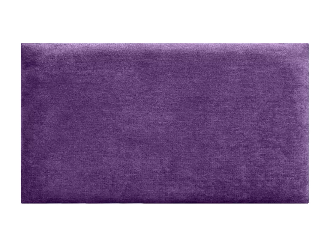 DHOME Lot de 1 Panneaux muraux en tissu auto-adhésifs Panneaux muraux absorbants acoustiques Protection contre les chocs (Lilas, 50x30cm, x1)