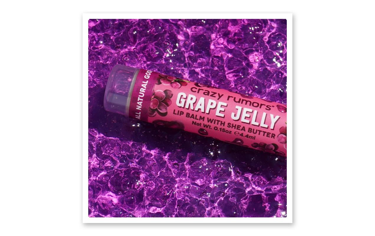 Lippenbalsam Grape Jelly 4.4 mlNatürliche und vegane Lippenpflege mit Traubengelee-Duft