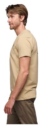 T-Shirt Black Diamond Faded Beige