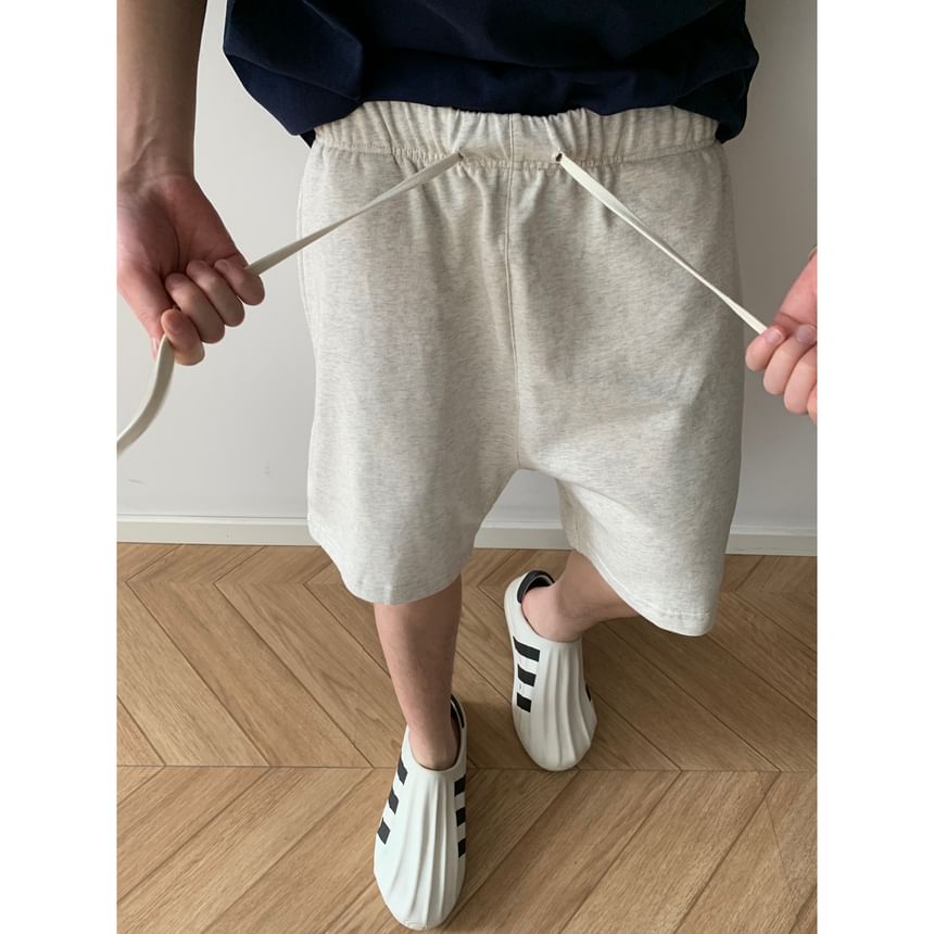 fluffush - Effen joggingbroek met trekkoord in de taille en wijde pijpen