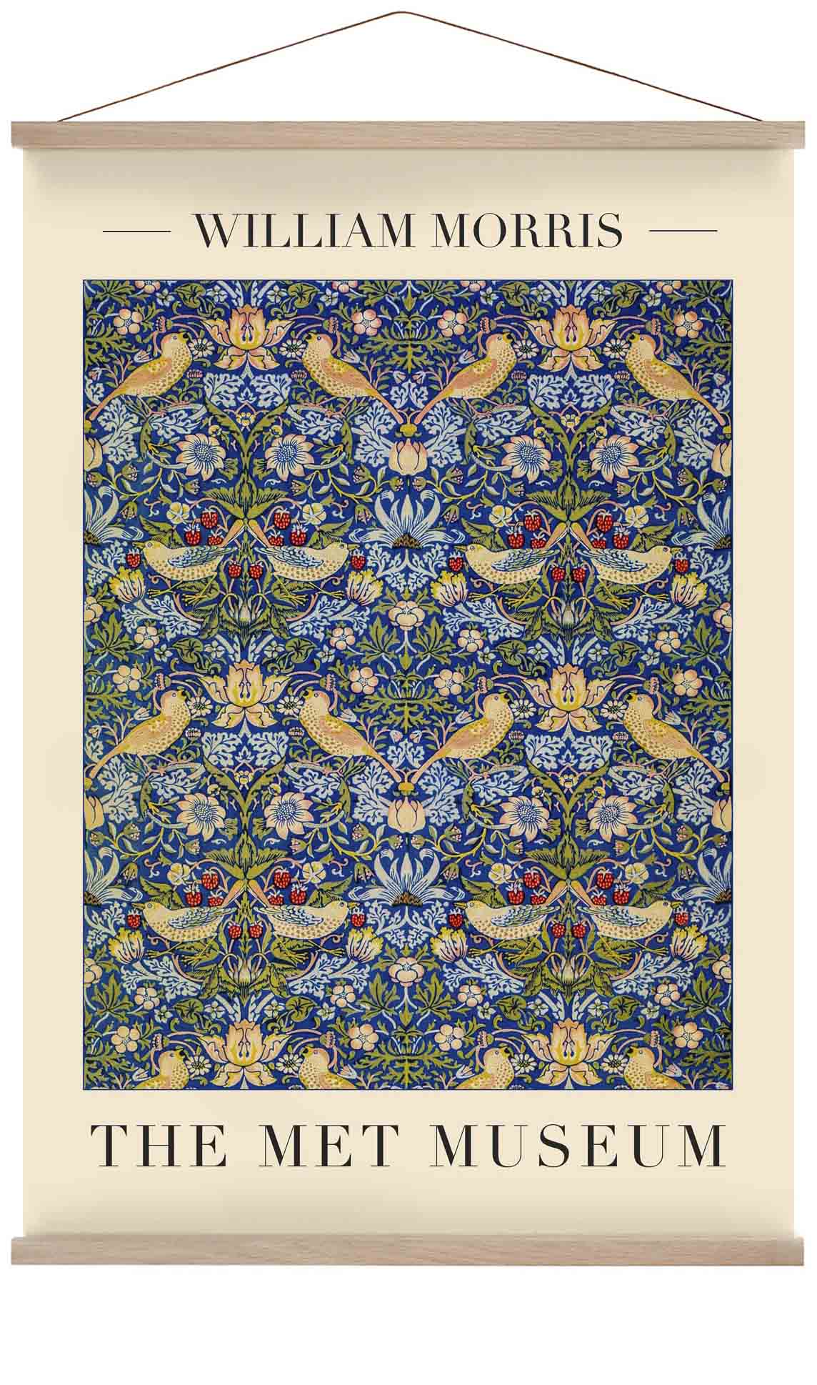 William Morris Strawberry Thief Kunstausstellung