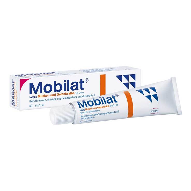 Mobilat Intens Muskel- und Gelenksalbe 3% Creme, 50 g
