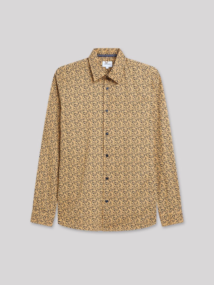 Chemise slim fantaisie
