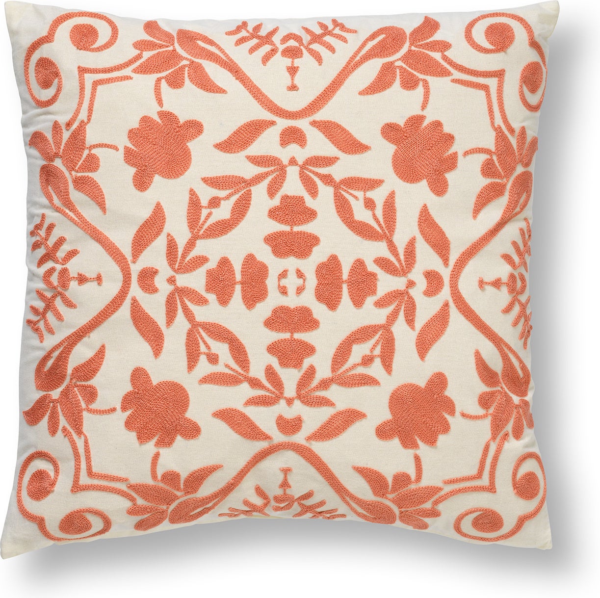 Dutch Decor sierkussen Mena roze 45 x 45 x 22 cm