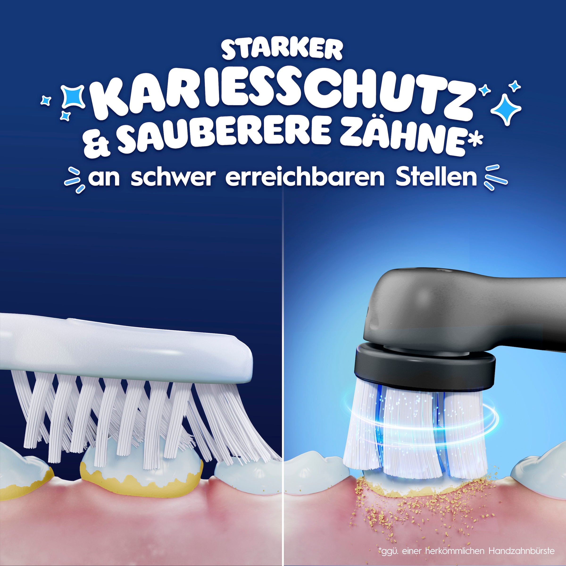 Oral-B Aufsteckbürsten »iO Kids 6+ Marvel Spiderman« Sanft zu wackeligen Zähnen & Zahnfleisch, ab 6 Jahren