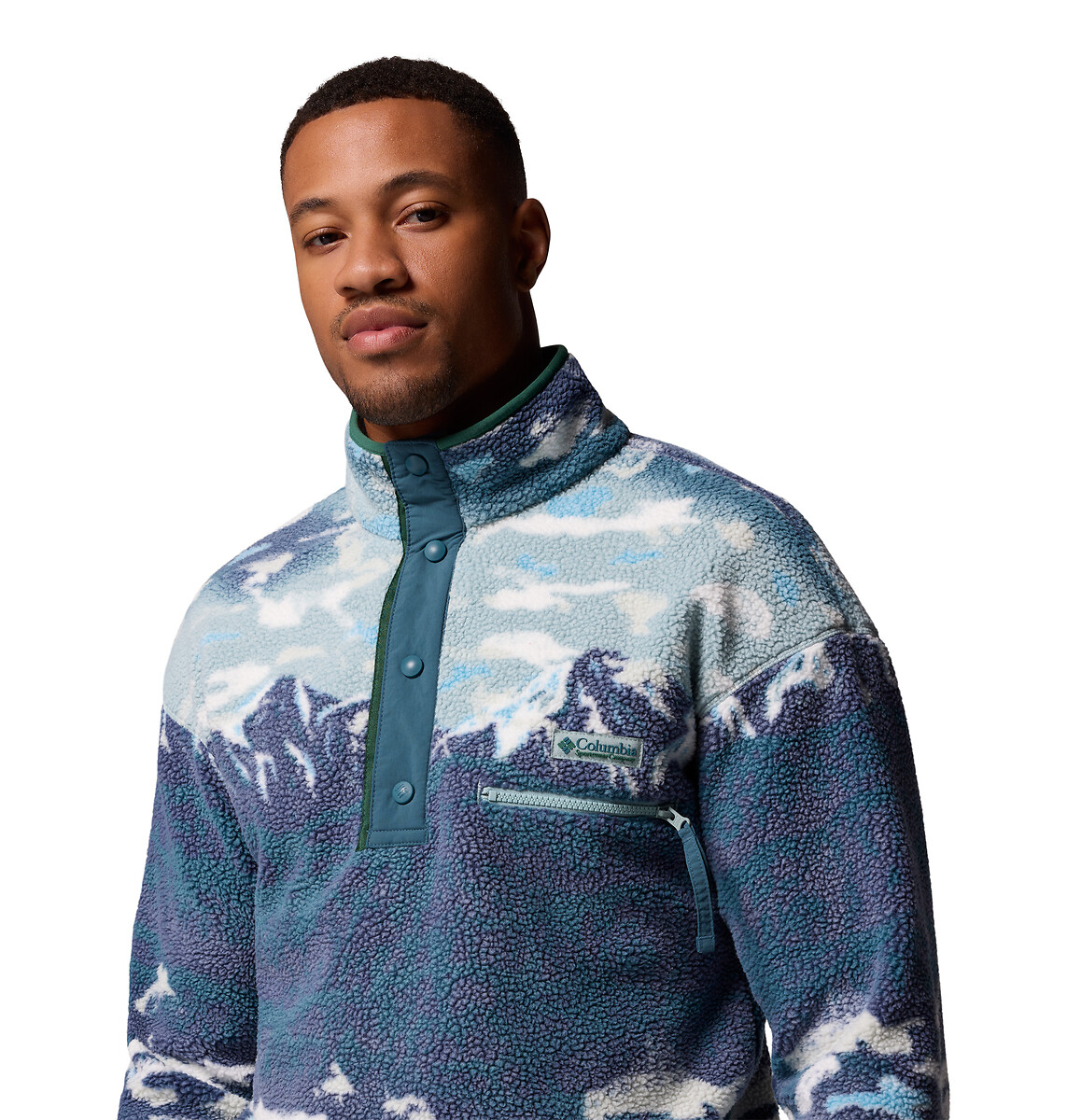 COLUMBIA<br>Fleet com gola alta Helvetia Pintado Meio