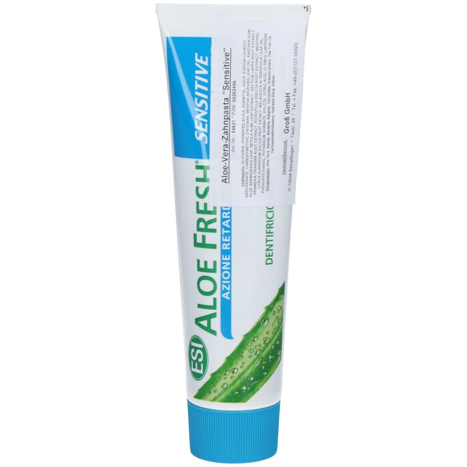 Aloe Vera Zahnpasta sensitiv