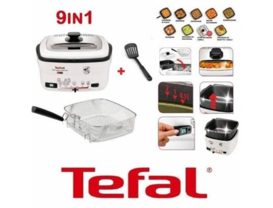 TEFAL - Friteuse FR495070 Versalio Delux 9 en 1