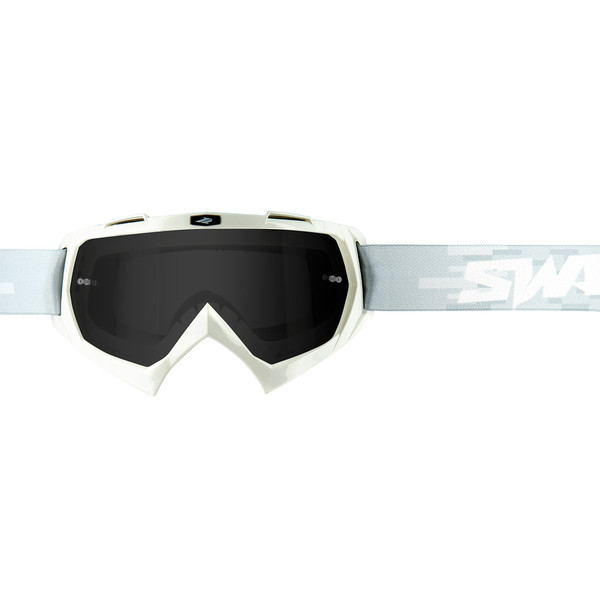 Swaps - Masque Pixel - Ecran Fumé Foncé Blanc / Fumé foncé