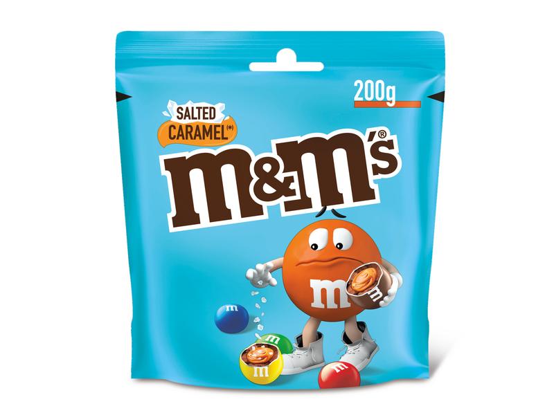 M&M's Schokolade Salted Caramel 200 g Schokoladenlinsen mit Salzkaramell