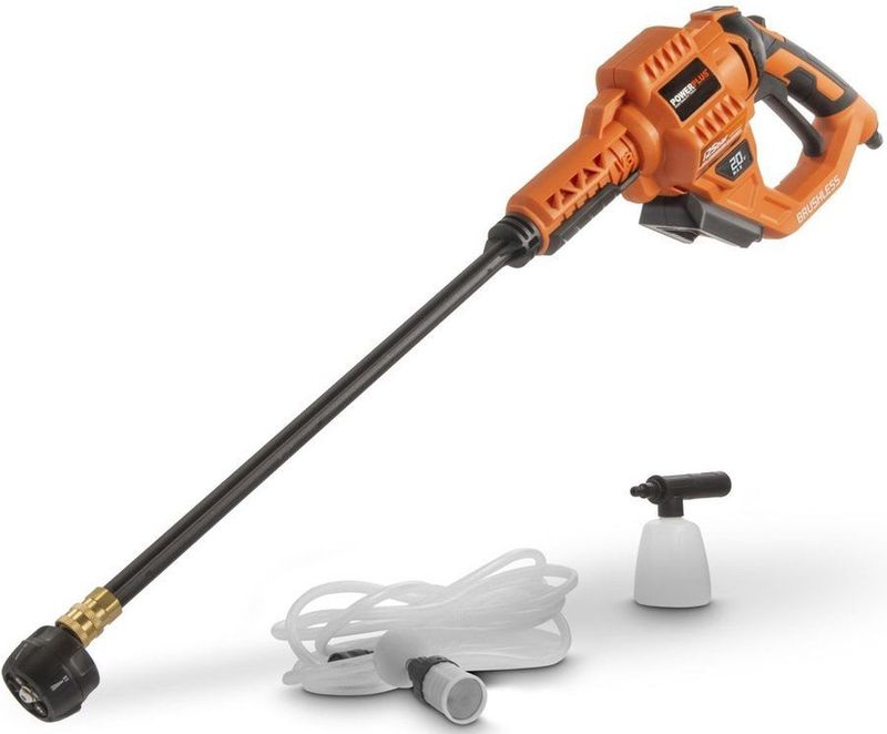 Powerplus Dual Power POWDPG80620-20 V Accu-terrasreinige - Start/Stopfuncti - 25 Bar Dru