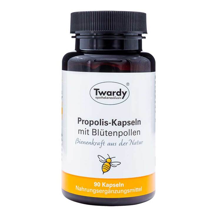 Propolis Mit Blütenpollen Kapseln, 90 St